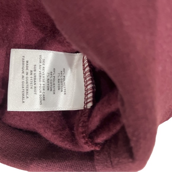 Burgundy Wine Sweatshirt - Picture 7 of 7